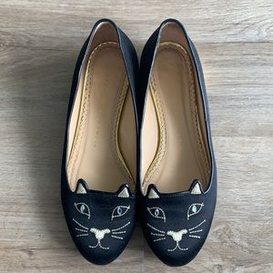 Charlotte Olympia kitty flat